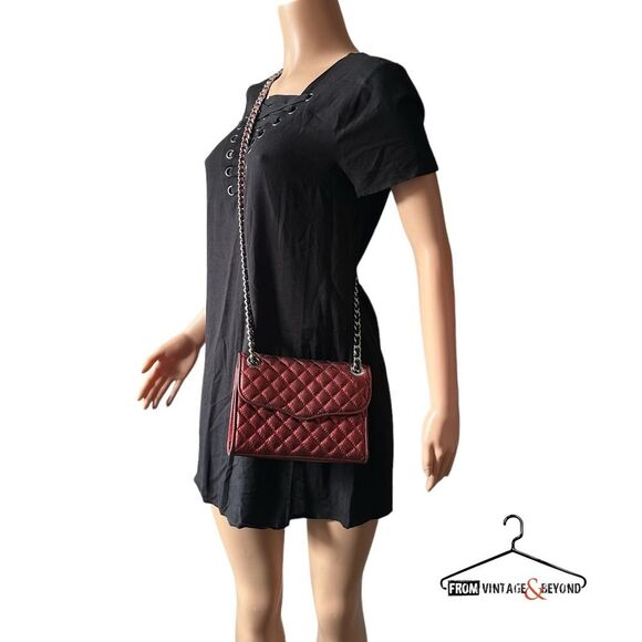 Rebecca Minkoff Handbags - Rebecca Minkoff Mini Affair Metallic Quilted Bag